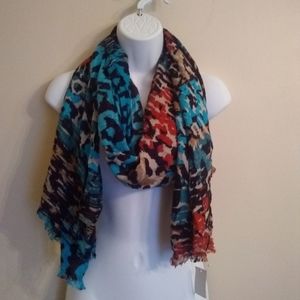 Cynthia Rowley new with tags animal print scarf